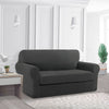 2 Pieces - Stretch Loveseat Cover + Cushion Cover