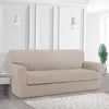 2 Pieces - Stretch Sofa Cover + Cushion Cover